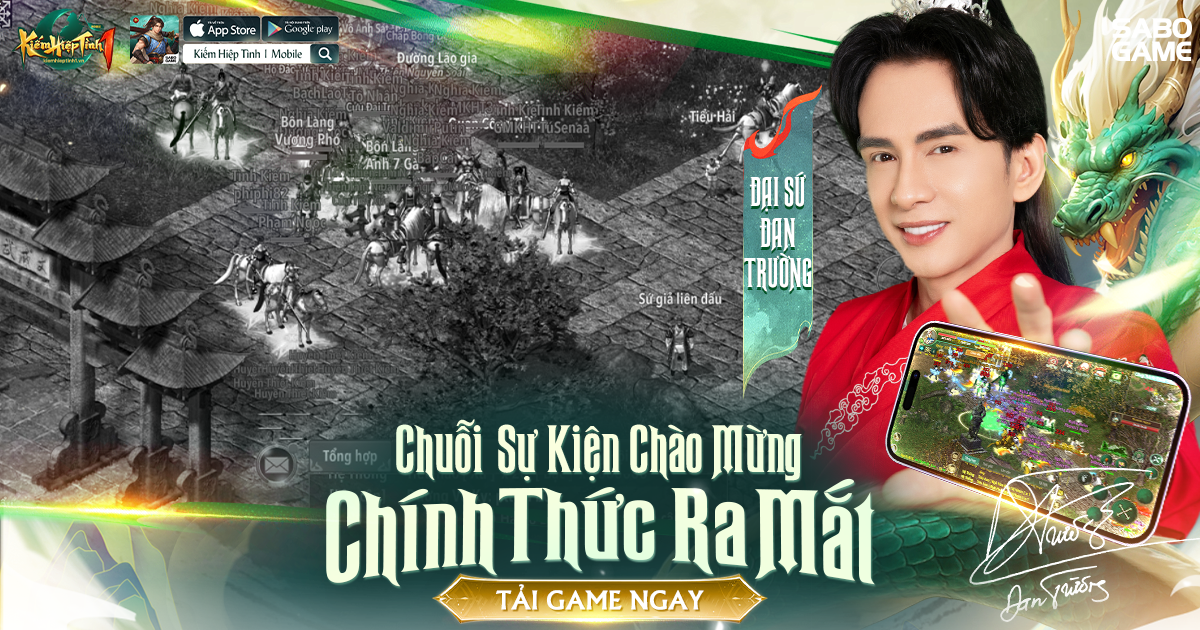 Chuỗi Đua TOP Khai Mở Server Kiếm Hiệp Tình 1 Mobile