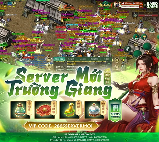 Server mới Trường Giang